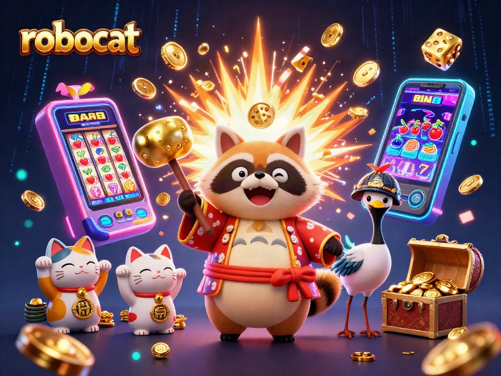 Play and win big at robocat slots with colorful characters and exciting jackpots!